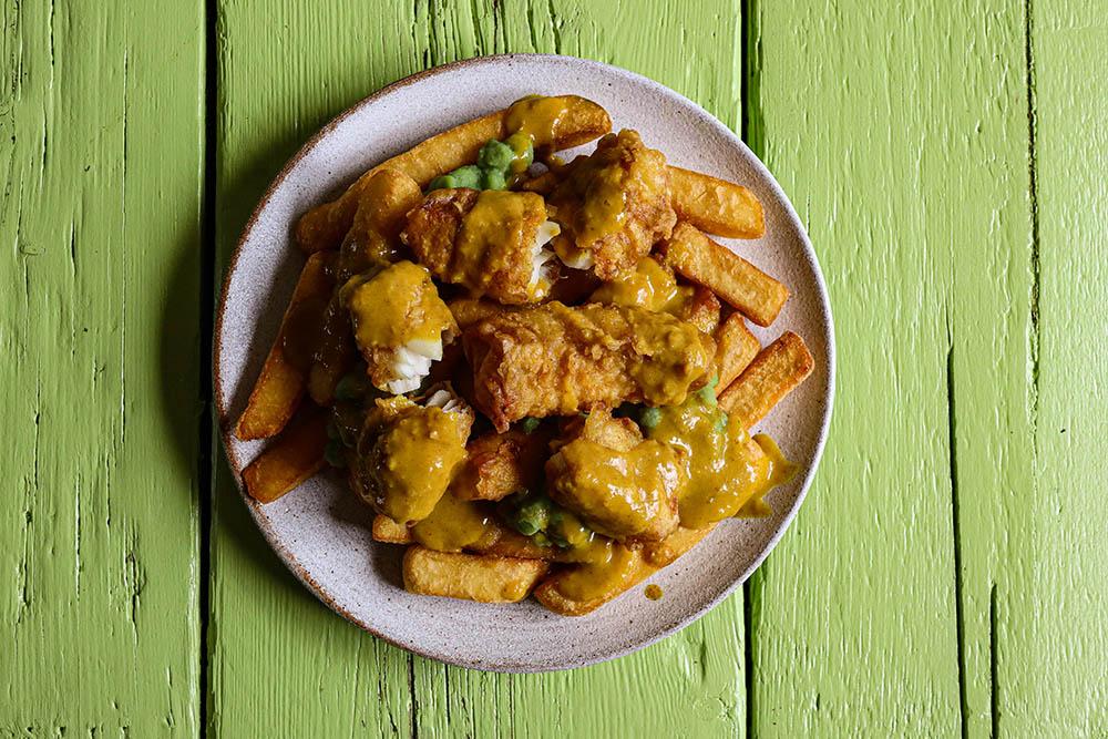 Fish and Chips Loaded Fries