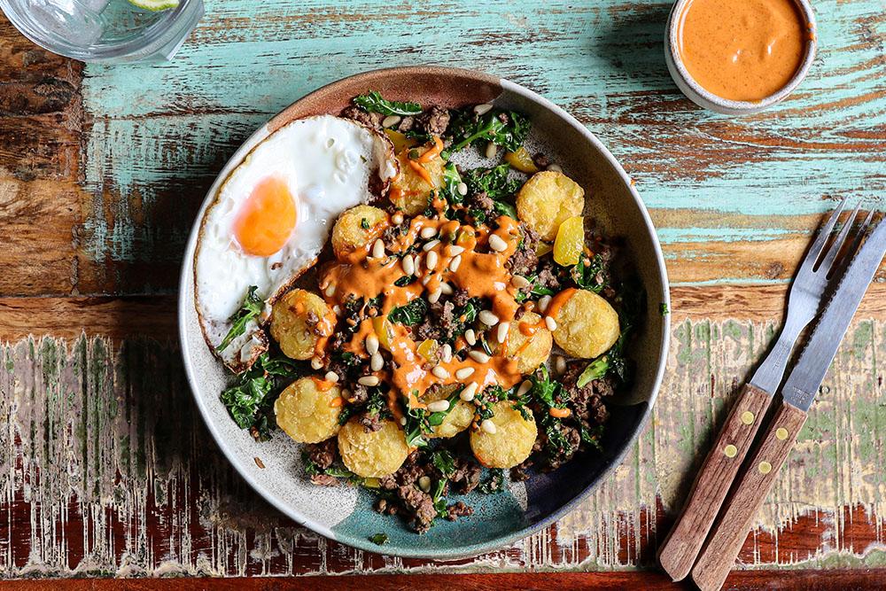 Keema Brunch Hash