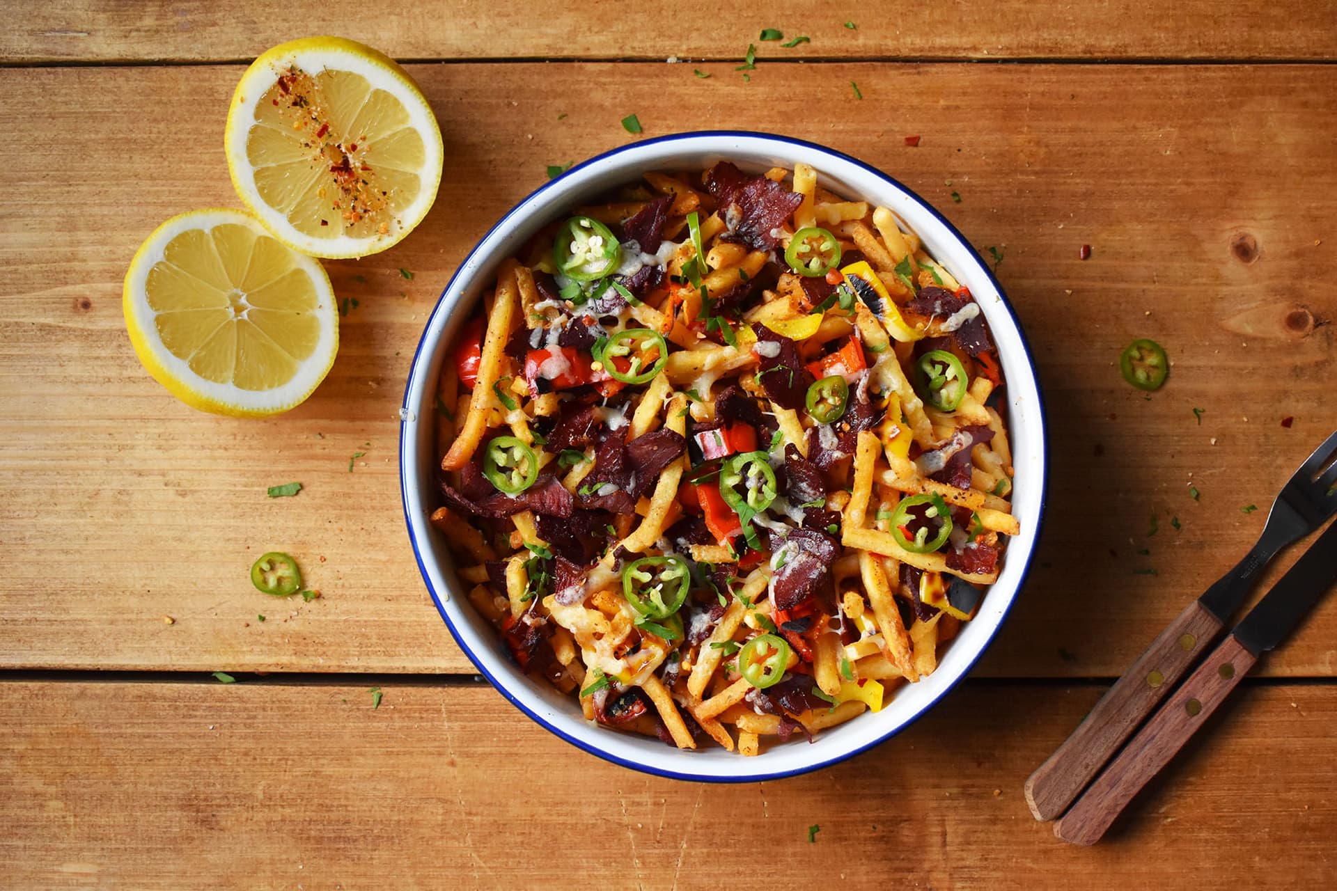 Biltong Loaded Fries